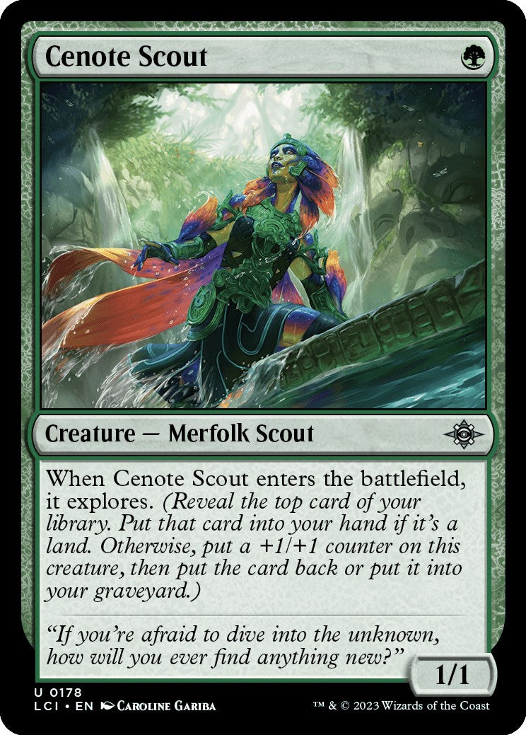 Cenote Scout | Local Legends