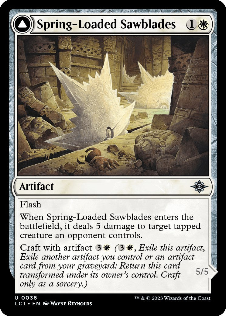 Spring-Loaded Sawblades | Local Legends