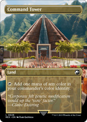 Command Tower // Command Tower (Borderless) [Jurassic World Collection] | Local Legends