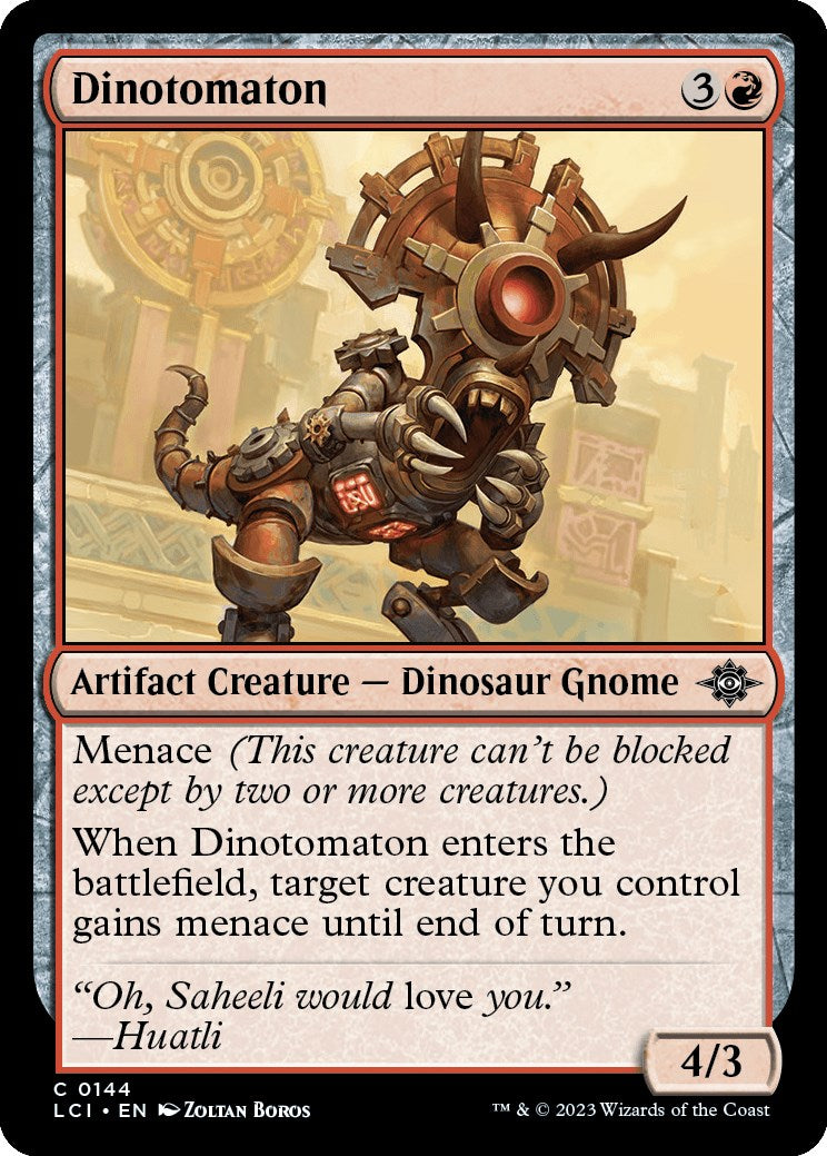 Dinotomaton | Local Legends