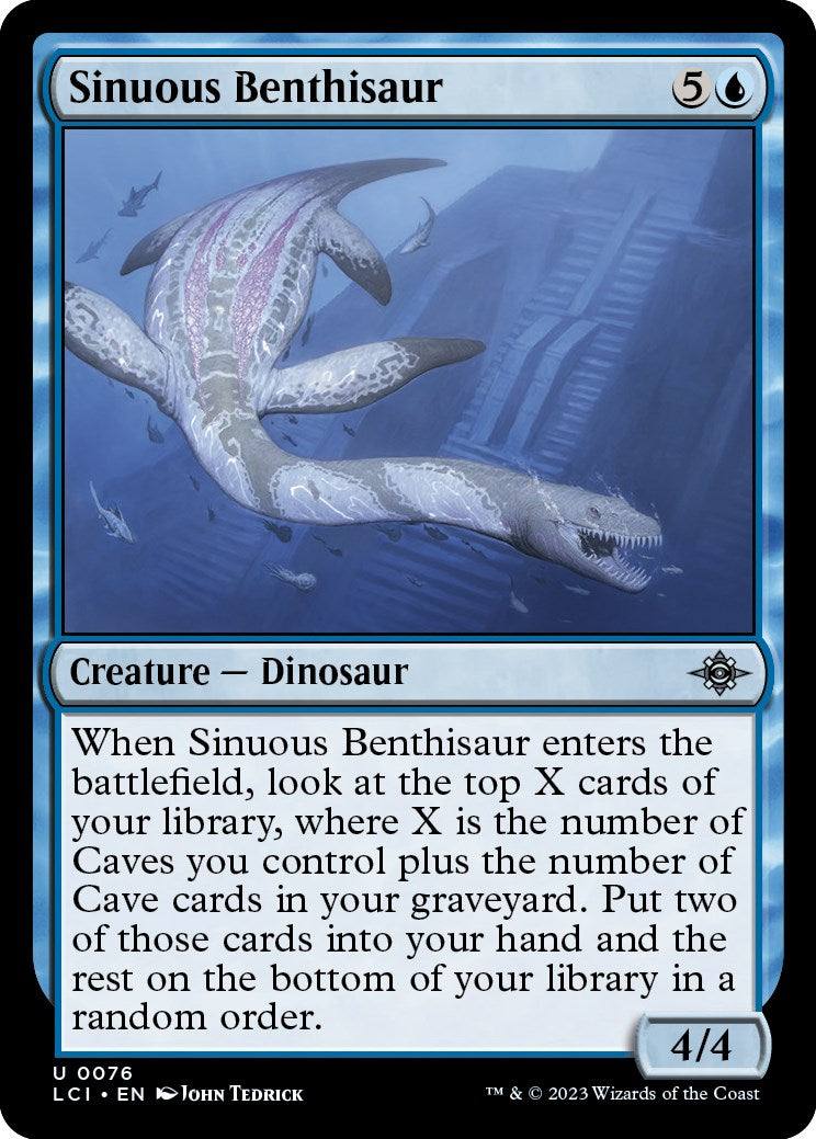 Sinuous Benthisaur | Local Legends