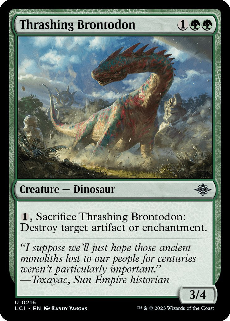 Thrashing Brontodon | Local Legends