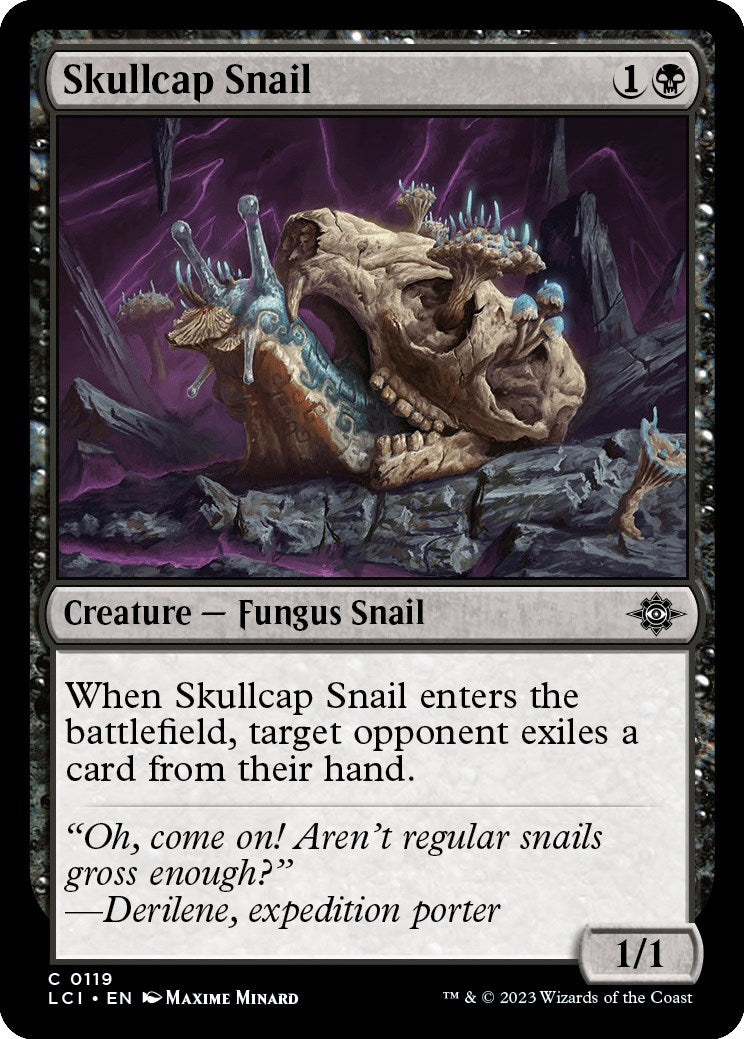 Skullcap Snail | Local Legends