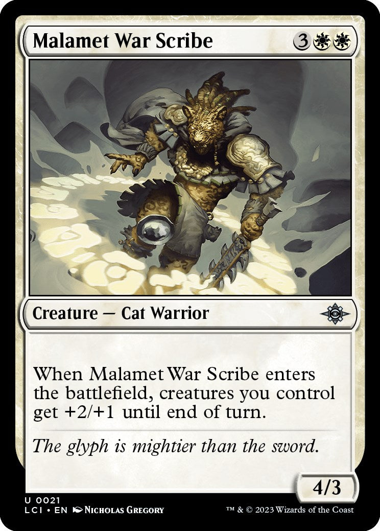 Malamet War Scribe | Local Legends