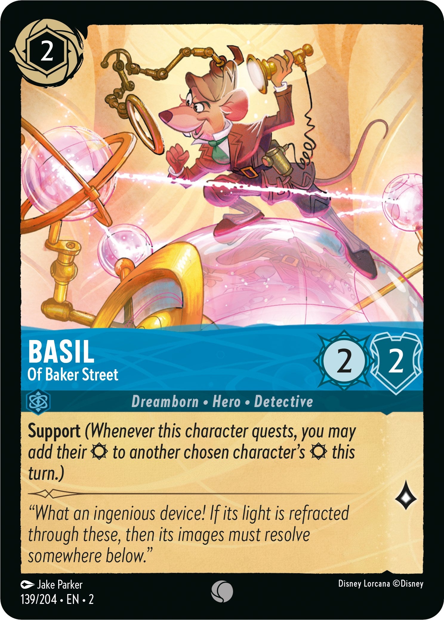 Basil - Of Baker Street (139/204) [Rise of the Floodborn] | Local Legends