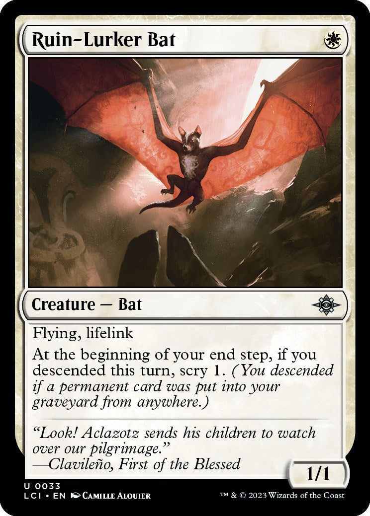 Ruin-Lurker Bat | Local Legends