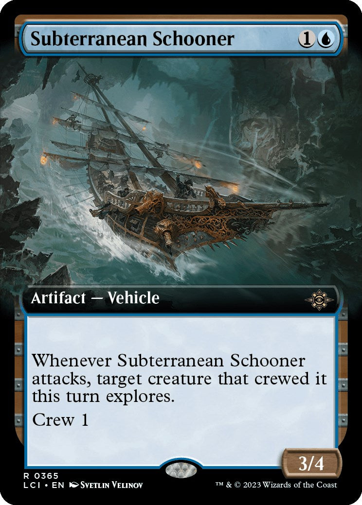 Subterranean Schooner (Extended Art) | Local Legends
