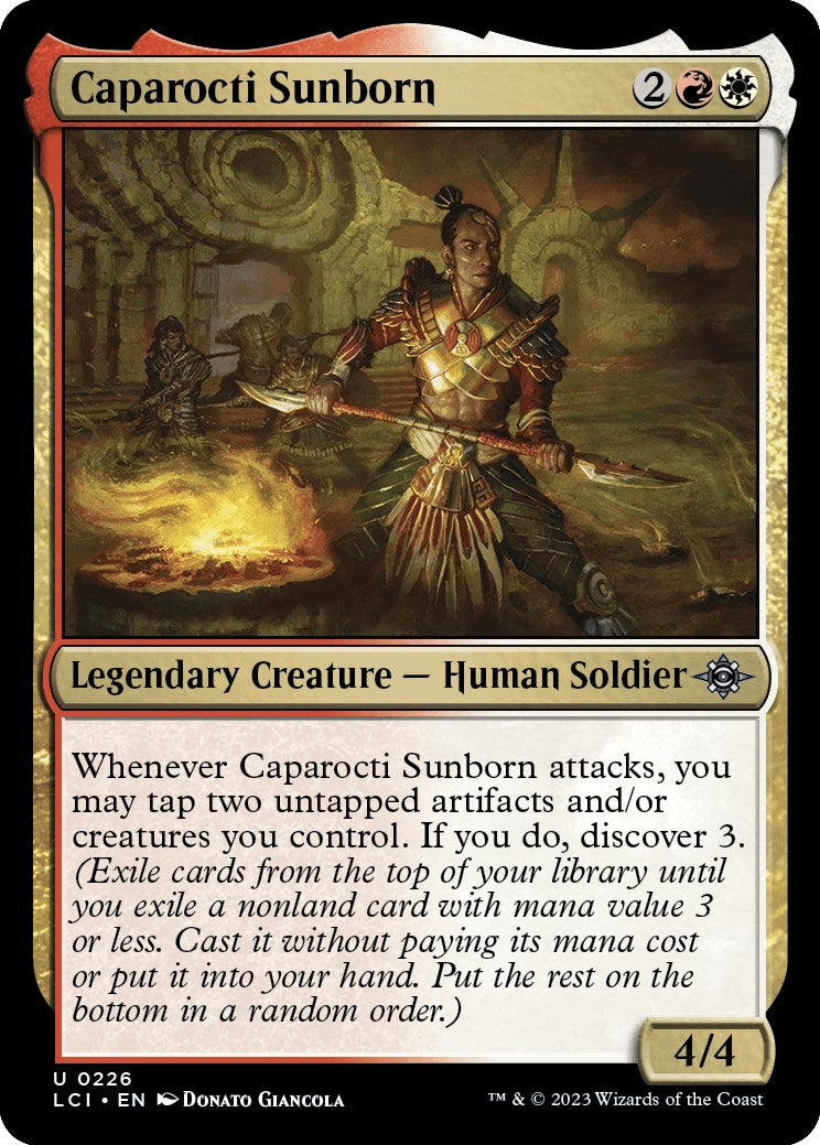 Caparocti Sunborn | Local Legends