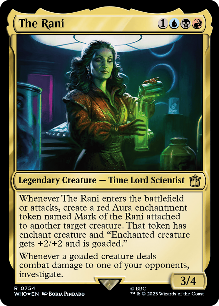 The Rani (Surge Foil) [Doctor Who] | Local Legends