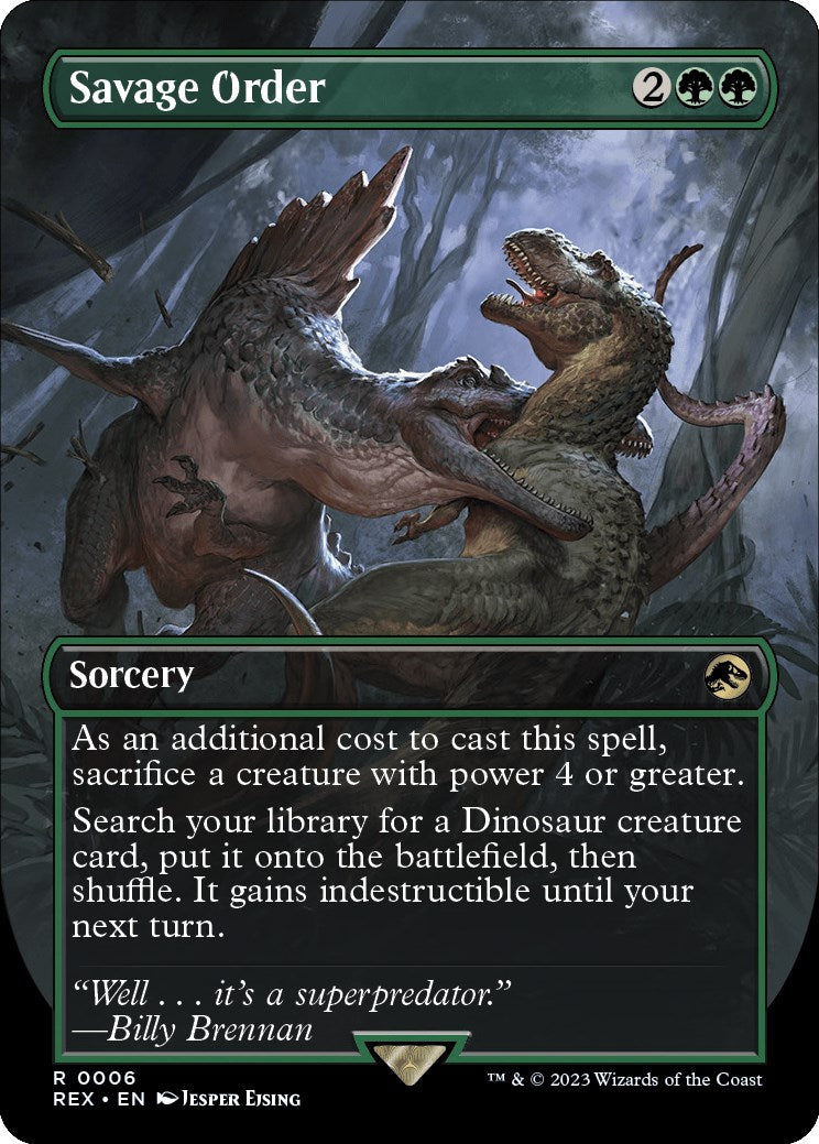 Savage Order (Borderless) | Local Legends