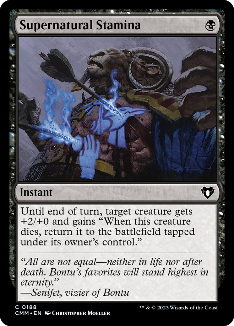 Supernatural Stamina [Commander Masters] | Local Legends