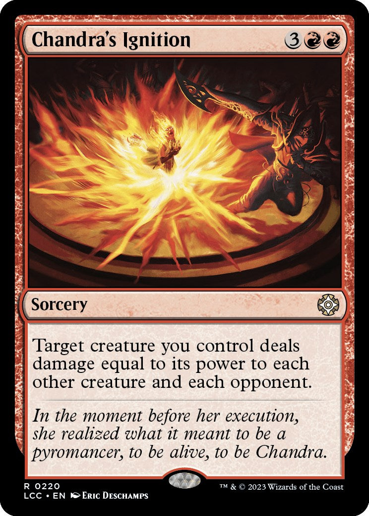Chandra's Ignition | Local Legends