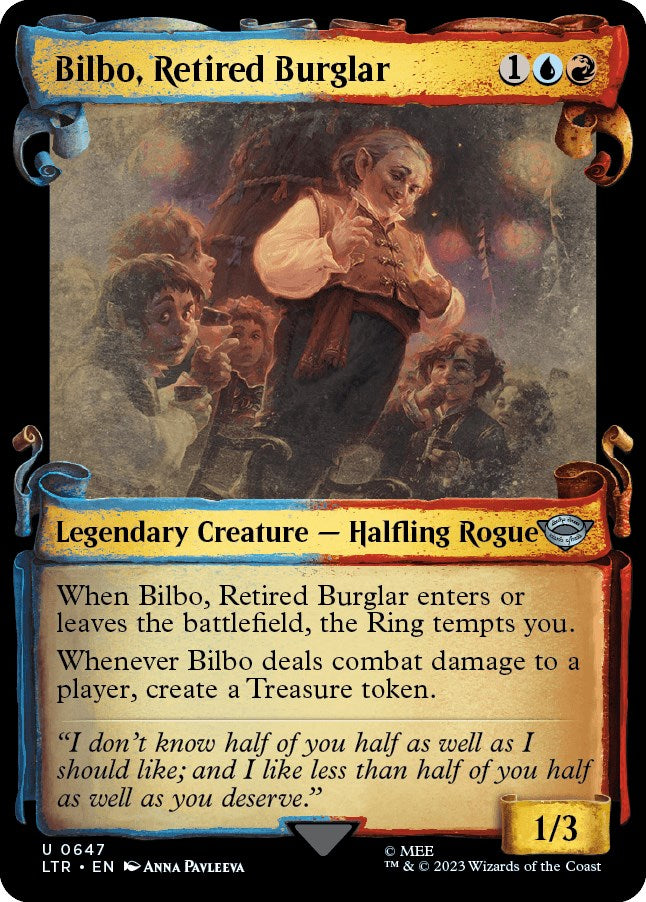 Bilbo, Retired Burglar (Showcase Scrolls) | Local Legends