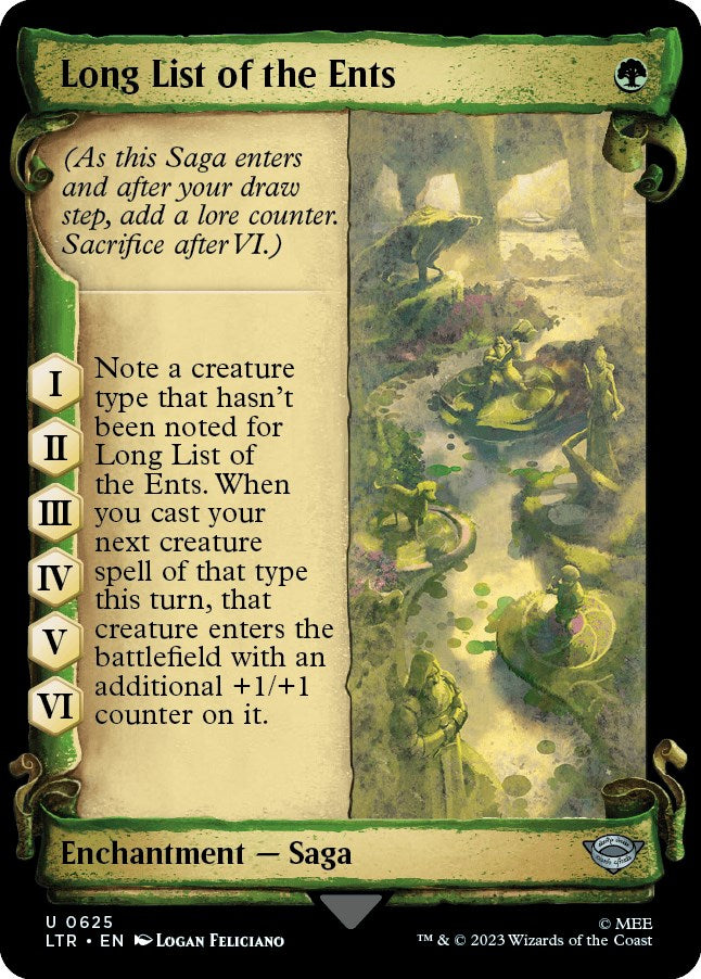 Long List of the Ents (Showcase Scrolls) | Local Legends