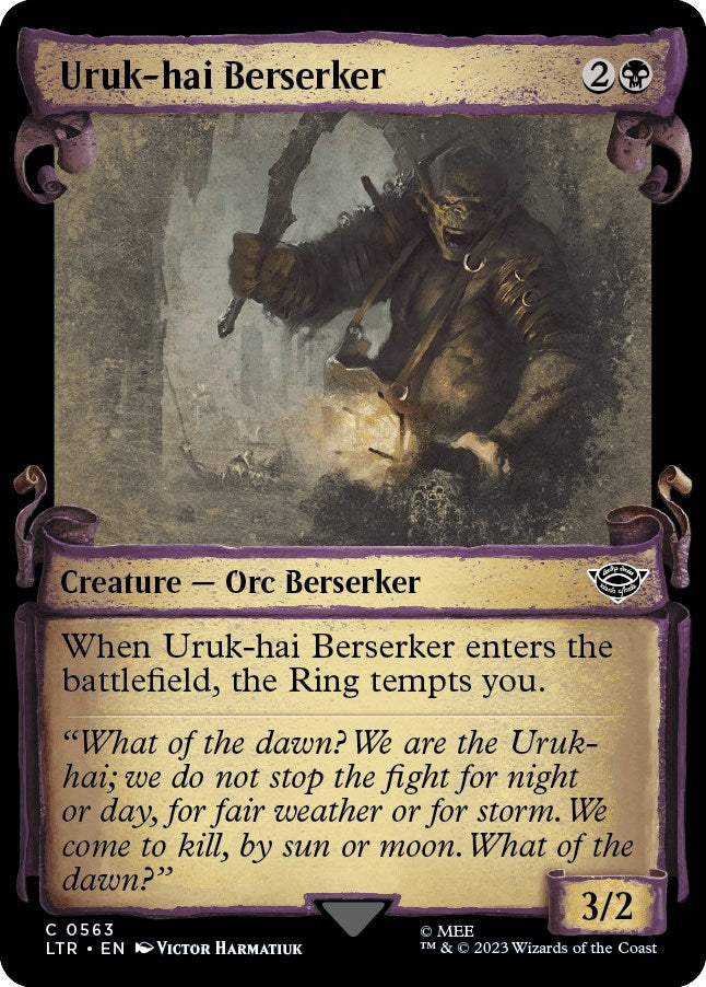 Uruk-hai Berserker (Showcase Scrolls) | Local Legends