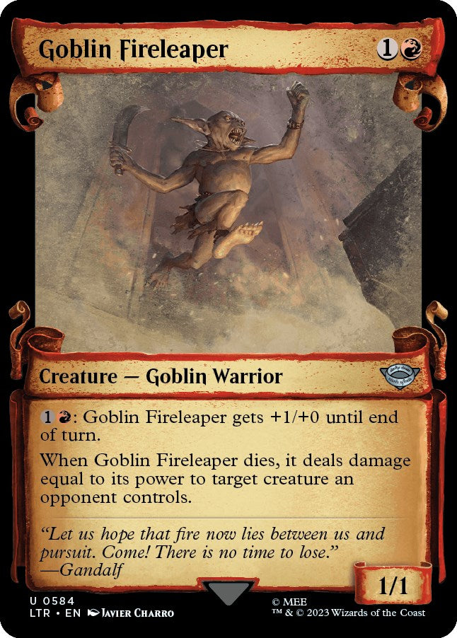 Goblin Fireleaper (Showcase Scrolls) | Local Legends