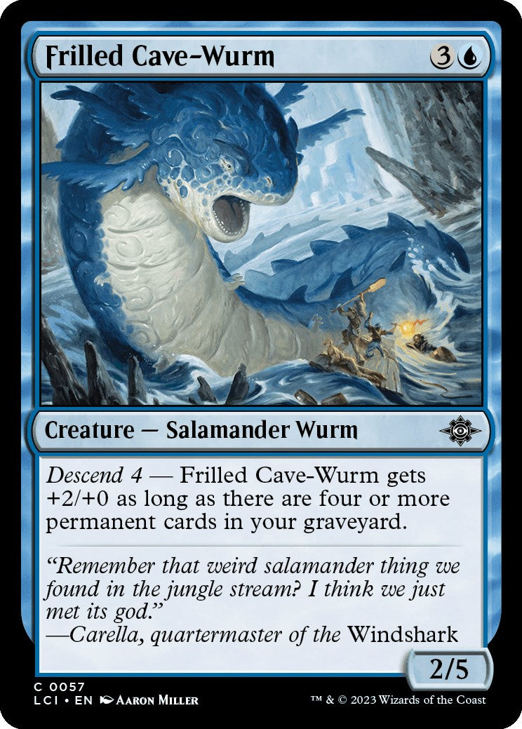 Frilled Cave-Wurm | Local Legends