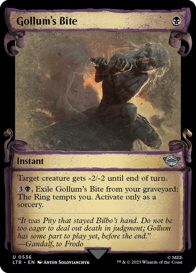 Gollum's Bite (Showcase Scrolls) | Local Legends