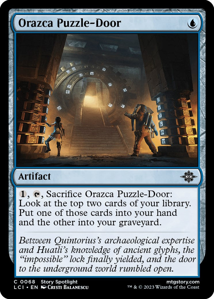 Orazca Puzzle-Door | Local Legends