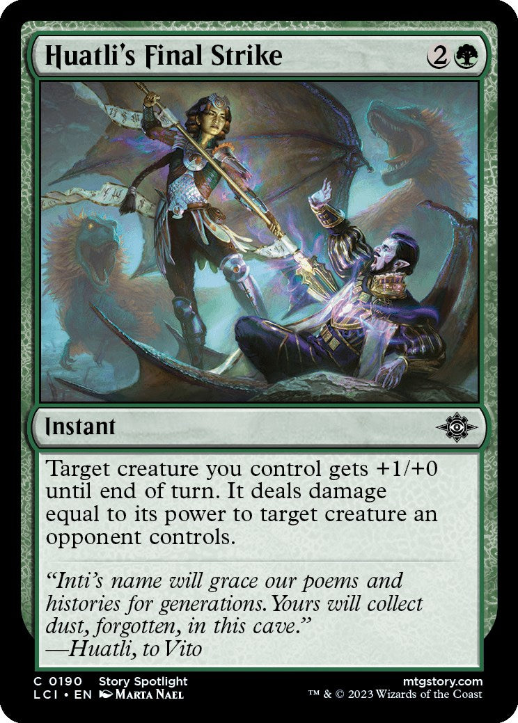 Huatli's Final Strike | Local Legends
