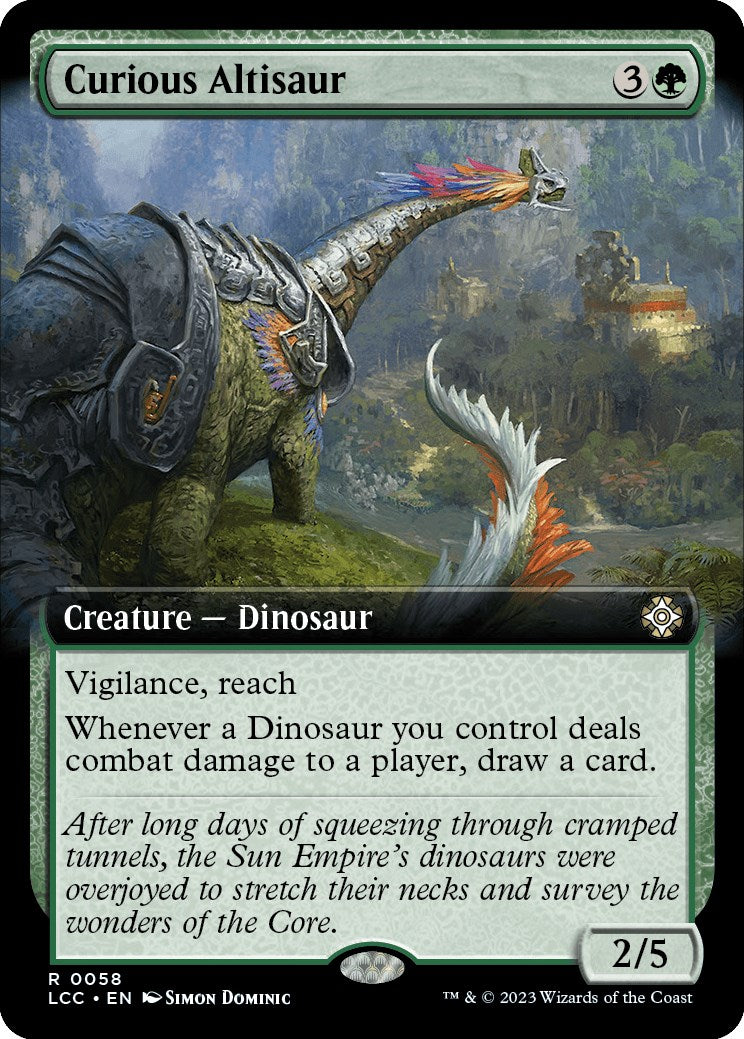 Curious Altisaur (Extended Art) | Local Legends
