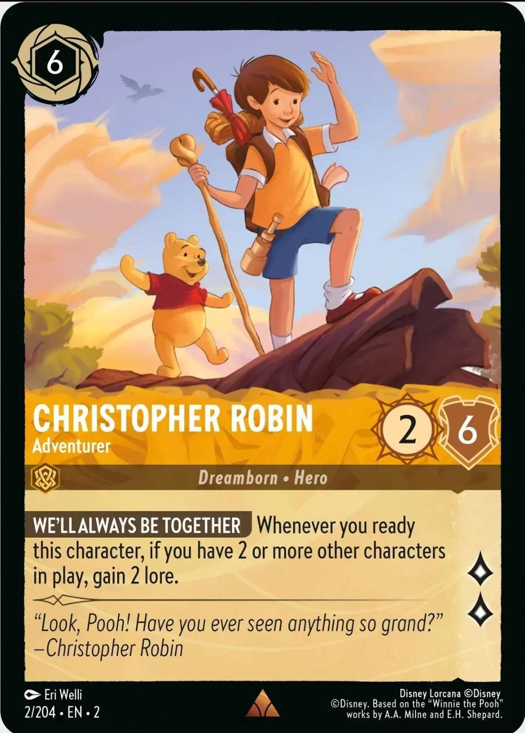 Christopher Robin - Adventurer (2/204) [Rise of the Floodborn] | Local Legends