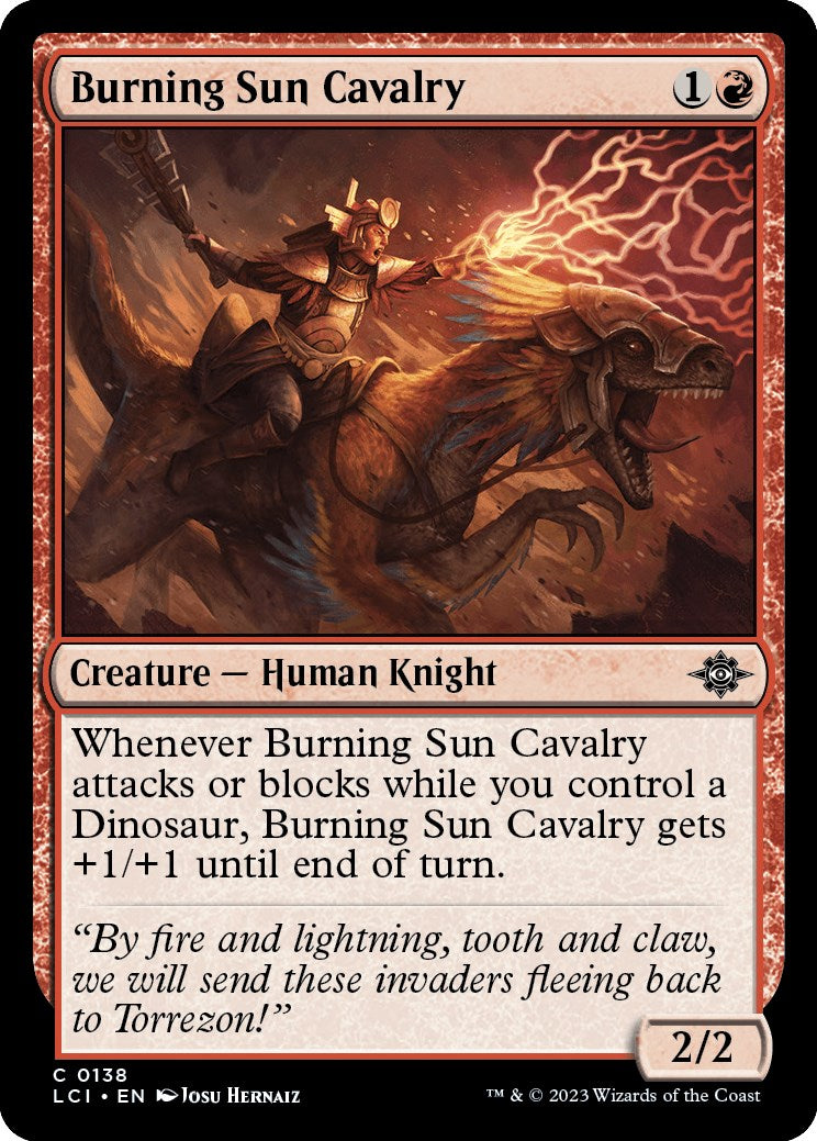 Burning Sun Cavalry | Local Legends