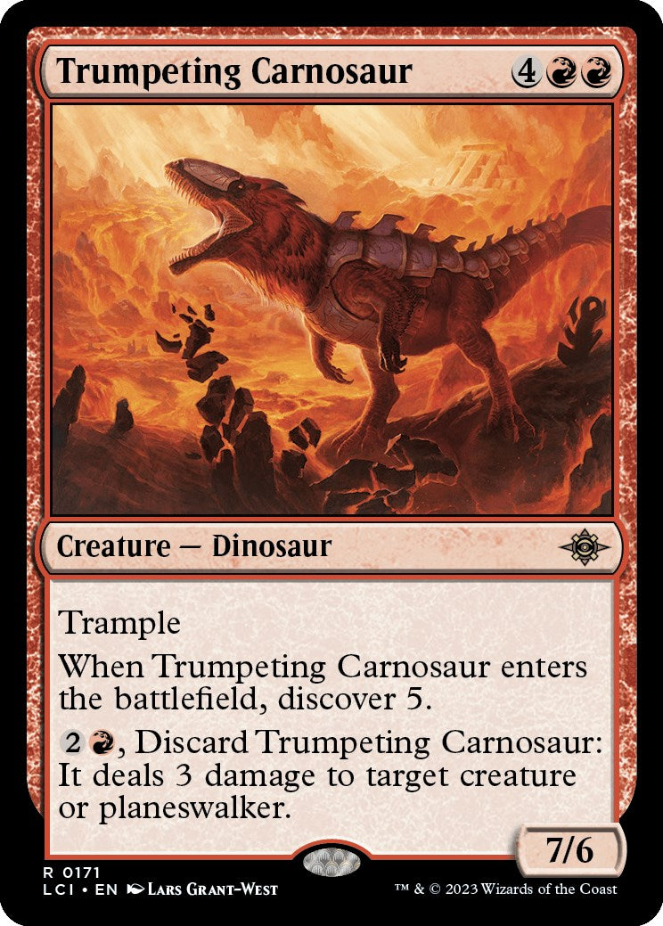 Trumpeting Carnosaur | Local Legends