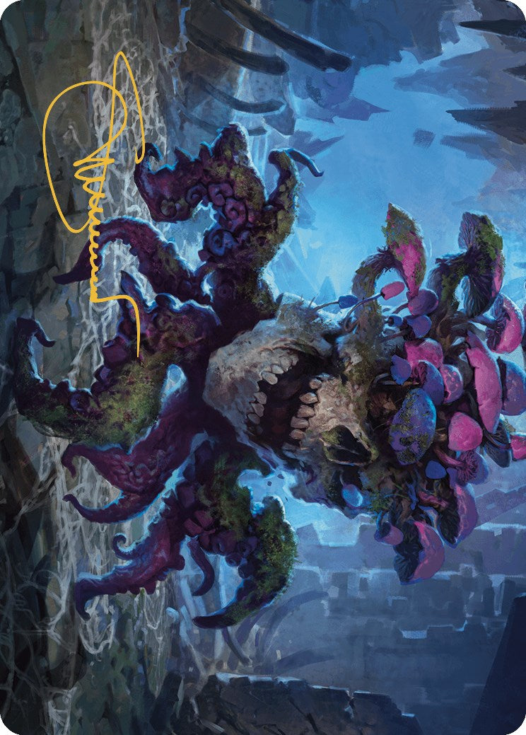 Deathcap Marionette Art Card (Gold-Stamped Signature) [The Lost Caverns of Ixalan Art Series] | Local Legends