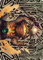 Zoyowa Lava-Tongue Art Card (Gold-Stamped Signature) [The Lost Caverns of Ixalan Art Series] | Local Legends