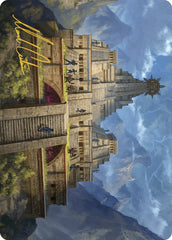 Barracks of the Thousand Art Card (Gold-Stamped Signature) [The Lost Caverns of Ixalan Art Series] | Local Legends