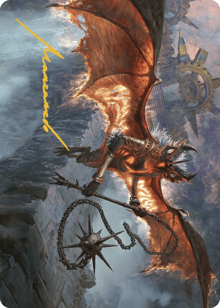 Bloodletter of Aclazotz Art Card (15/81) (Gold-Stamped Signature) [The Lost Caverns of Ixalan Art Series] | Local Legends