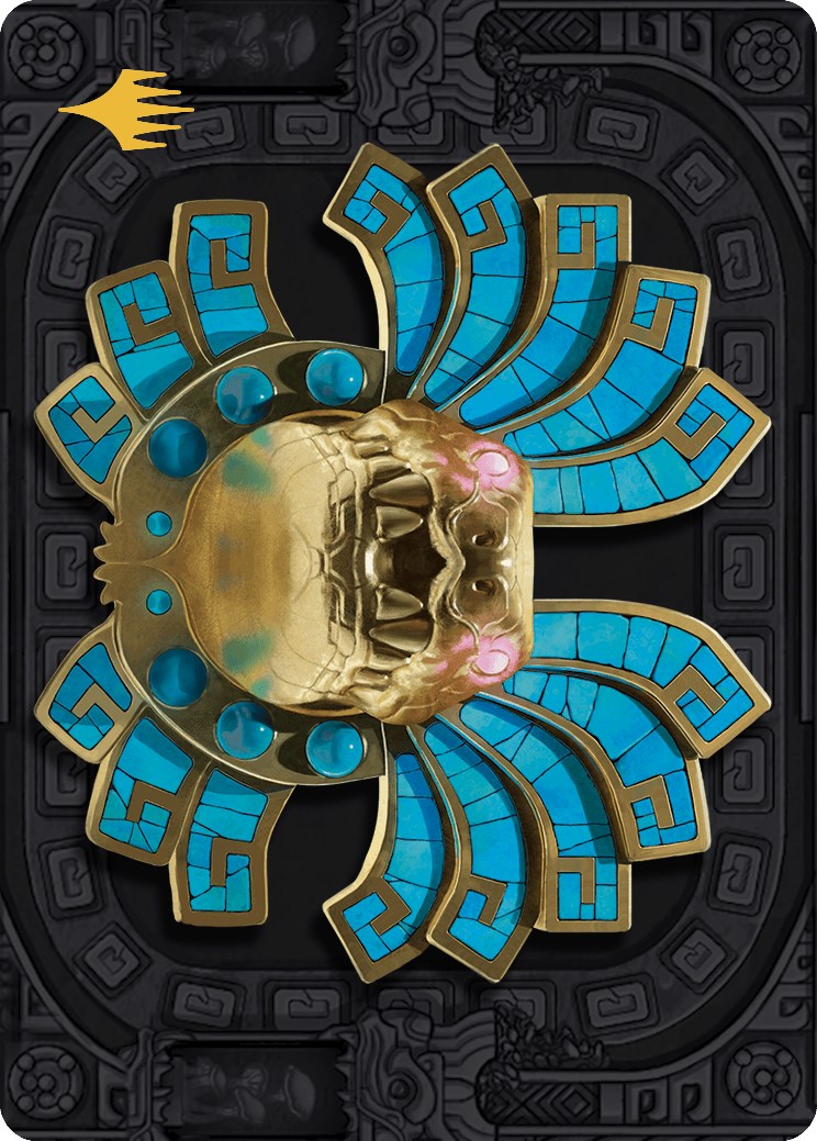 Ojer Pakpatiq, Deepest Epoch Art Card (57/81) (Gold-Stamped Planeswalker Symbol) [The Lost Caverns of Ixalan Art Series] | Local Legends