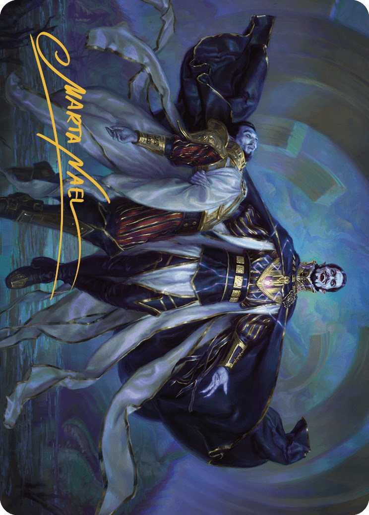 Vito, Fanatic of Aclazotz Art Card (Gold-Stamped Signature) [The Lost Caverns of Ixalan Art Series] | Local Legends
