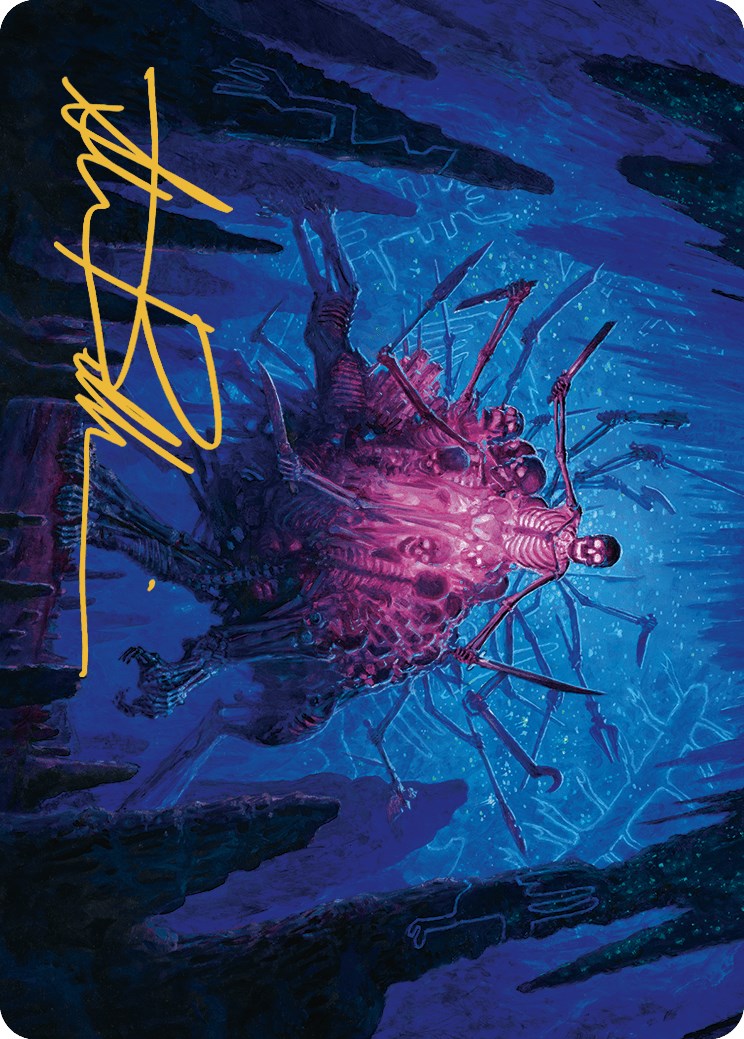 Uchbenbak, the Great Mistake Art Card (Gold-Stamped Signature) [The Lost Caverns of Ixalan Art Series] | Local Legends