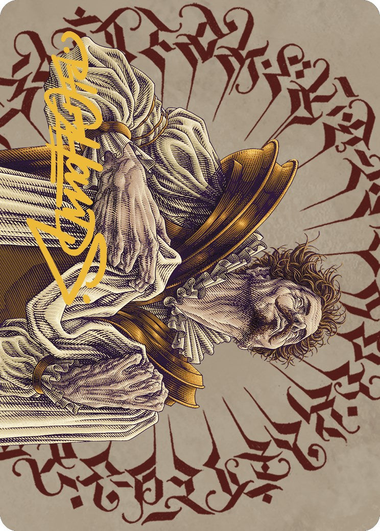 Bartolome del Presidio Art Card (Gold-Stamped Signature) [The Lost Caverns of Ixalan Art Series] | Local Legends