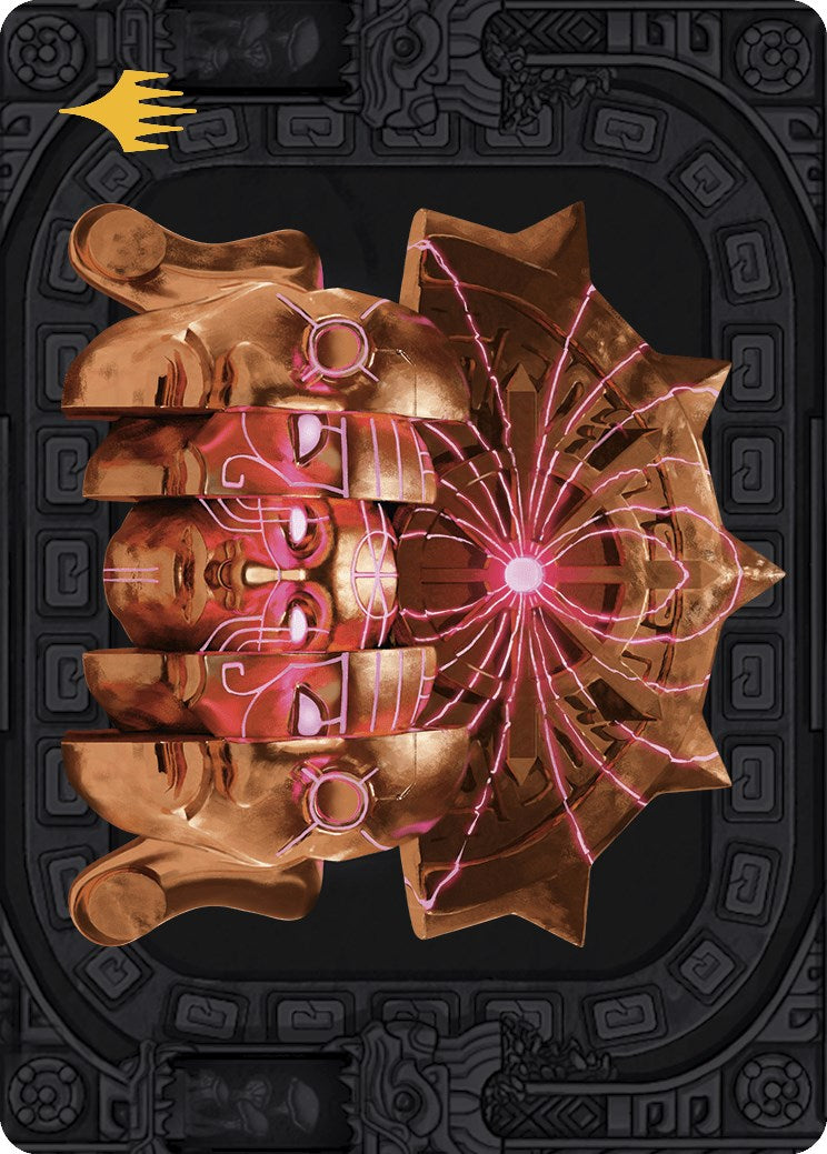 Ojer Taq, Deepest Foundation Art Card (56/81) (Gold-Stamped Planeswalker Symbol) [The Lost Caverns of Ixalan Art Series] | Local Legends