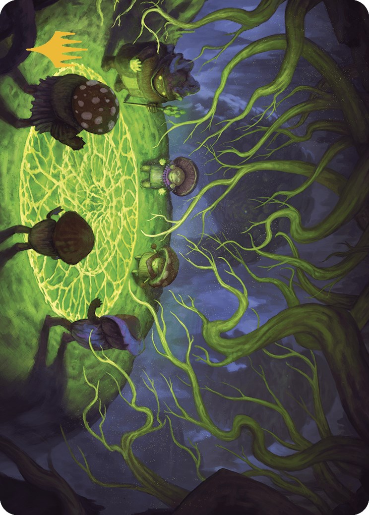 Growing Rites of Itlimoc Art Card (Gold-Stamped Planeswalker Symbol) [The Lost Caverns of Ixalan Art Series] | Local Legends