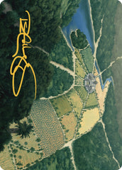 Restless Prairie Art Card (Gold-Stamped Signature) [The Lost Caverns of Ixalan Art Series] | Local Legends