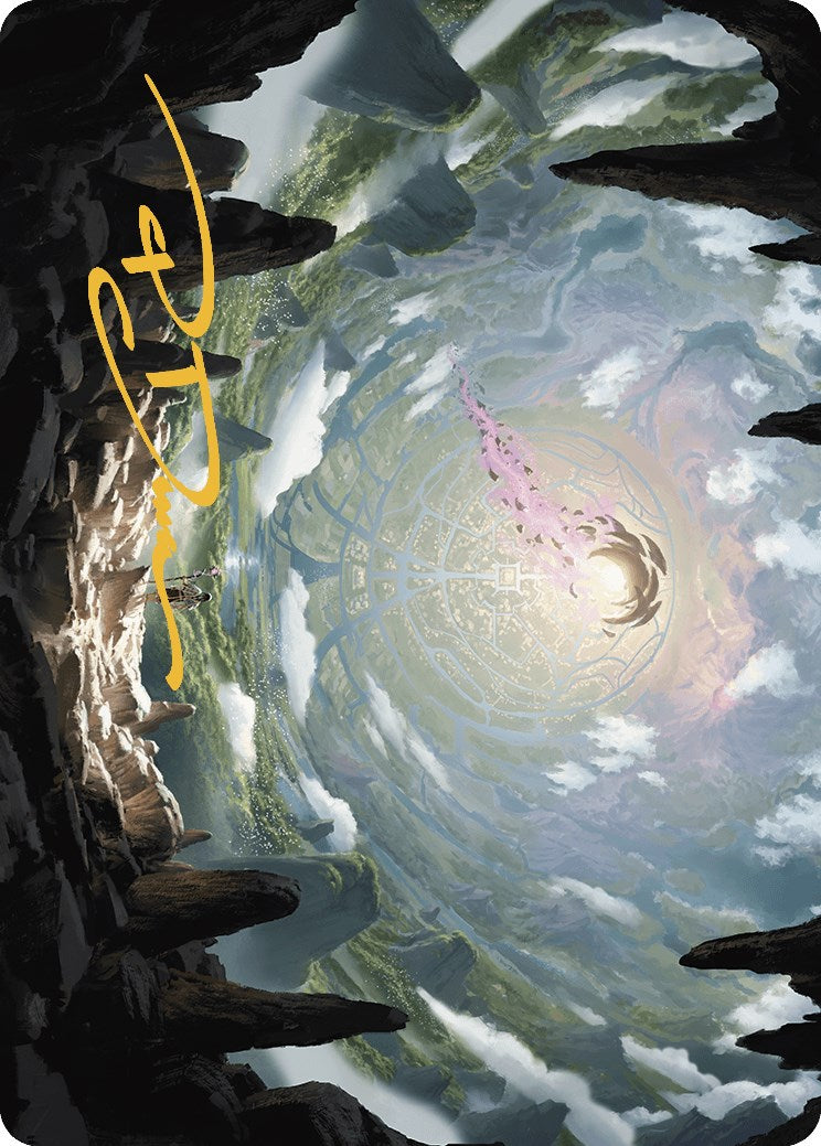 The Core Art Card (Gold-Stamped Signature) [The Lost Caverns of Ixalan Art Series] | Local Legends