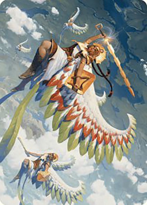 Resplendent Angel Art Card (5/81) [The Lost Caverns of Ixalan Art Series] | Local Legends