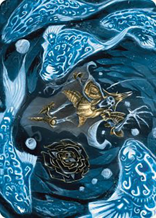 Eaten by Piranhas Art Card [The Lost Caverns of Ixalan Art Series] | Local Legends