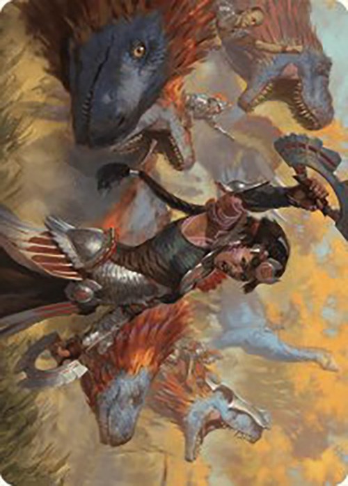 Huatli, Poet of Unity Art Card [The Lost Caverns of Ixalan Art Series] | Local Legends