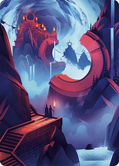 Mountain Art Card [The Lost Caverns of Ixalan Art Series] | Local Legends