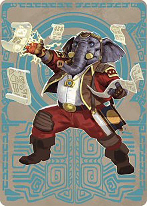 Quintorius Kand Art Card (65/81) [The Lost Caverns of Ixalan Art Series] | Local Legends