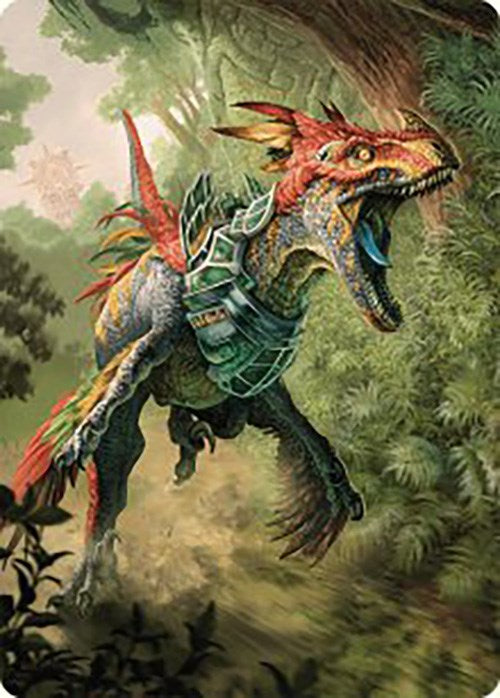 Dinosaur Token Art Card [The Lost Caverns of Ixalan Art Series] | Local Legends