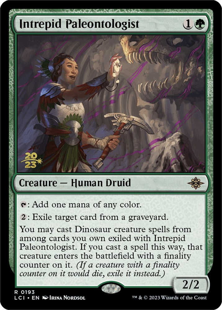 Intrepid Paleontologist [The Lost Caverns of Ixalan Prerelease Cards] | Golgari Games