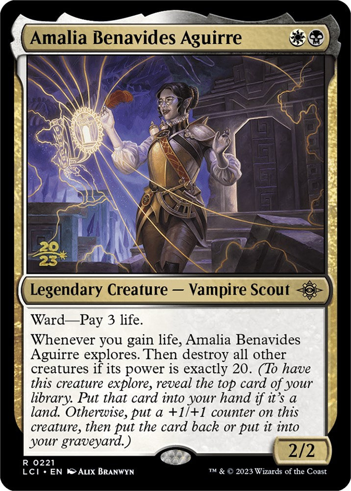 Amalia Benavides Aguirre [The Lost Caverns of Ixalan Prerelease Cards] | Local Legends