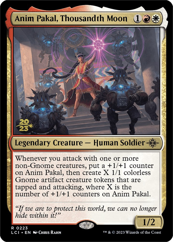 Anim Pakal, Thousandth Moon [The Lost Caverns of Ixalan Prerelease Cards] | Golgari Games