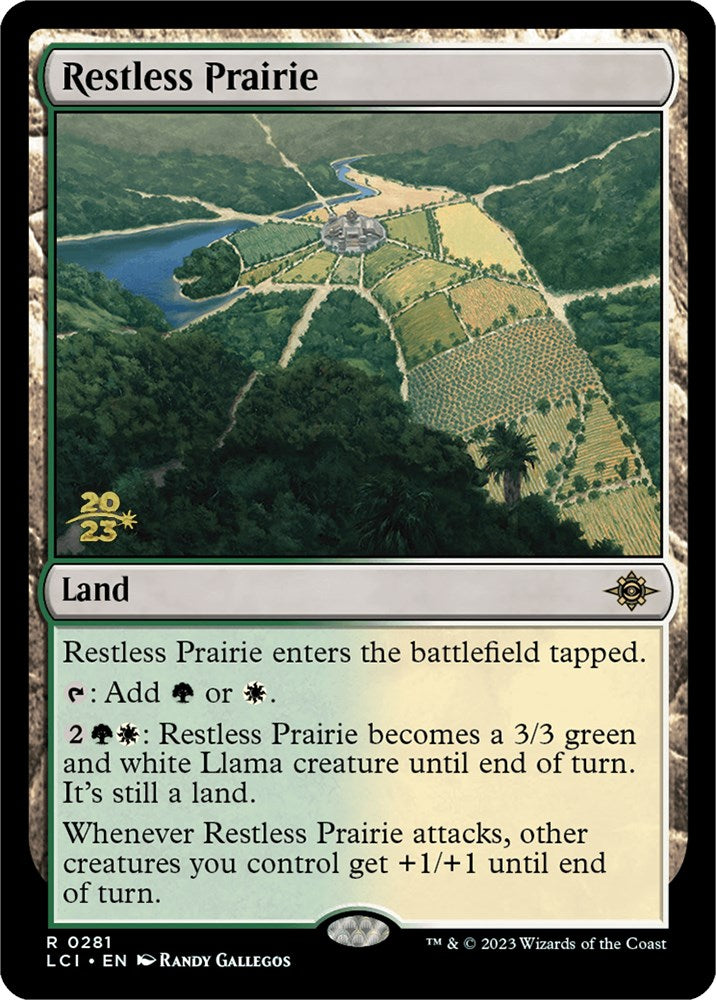 Restless Prairie [The Lost Caverns of Ixalan Prerelease Cards] | Local Legends